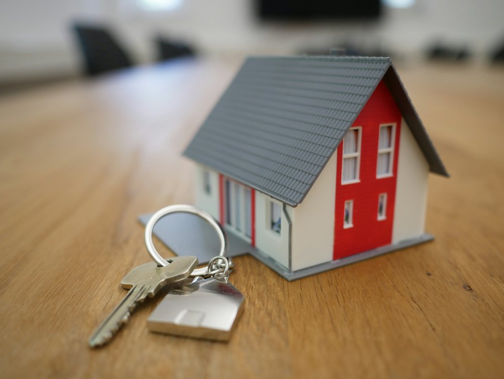Keys being handed over to a new tenant